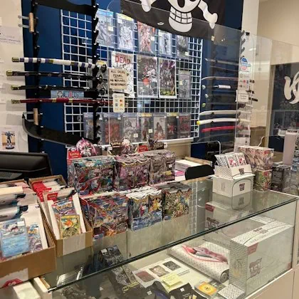 Front desk at Gr8 Collectables