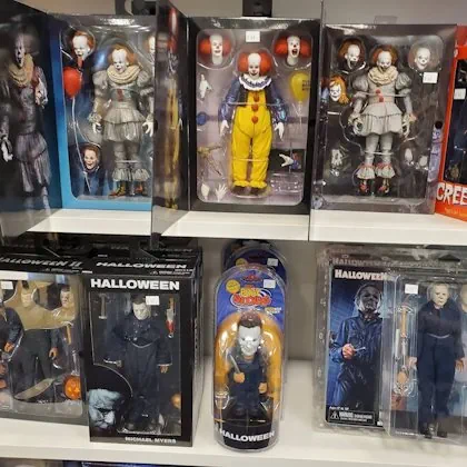 Product section in the store