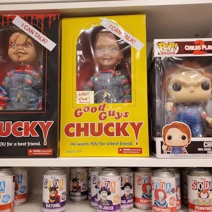 Collectibles shelves